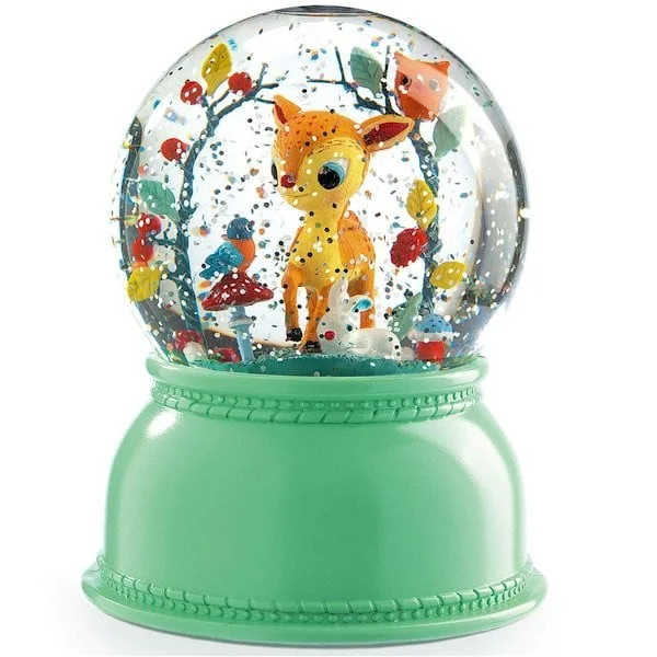 Djeco | Nachtlamp Sneeuwbol Hert - Image 2