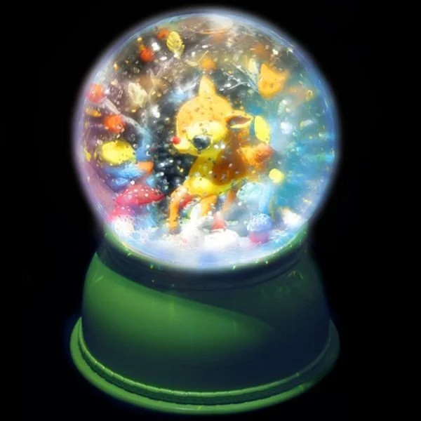 Djeco | Nachtlamp Sneeuwbol Hert - Image 3