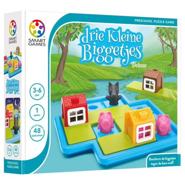 Smart Games | Drie Kleine Biggetjes de Luxe