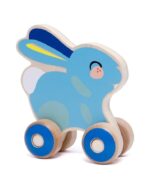 Petit Monkey | Houten Duwdier-Konijn