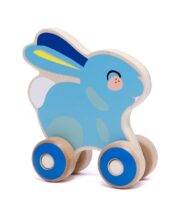 Petit Monkey | Houten Duwdier-Konijn