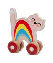 Petit Monkey | Houten Duwdier-Kat