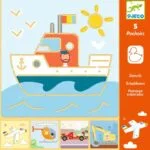 Djeco | Tekensjablonen Voertuigen