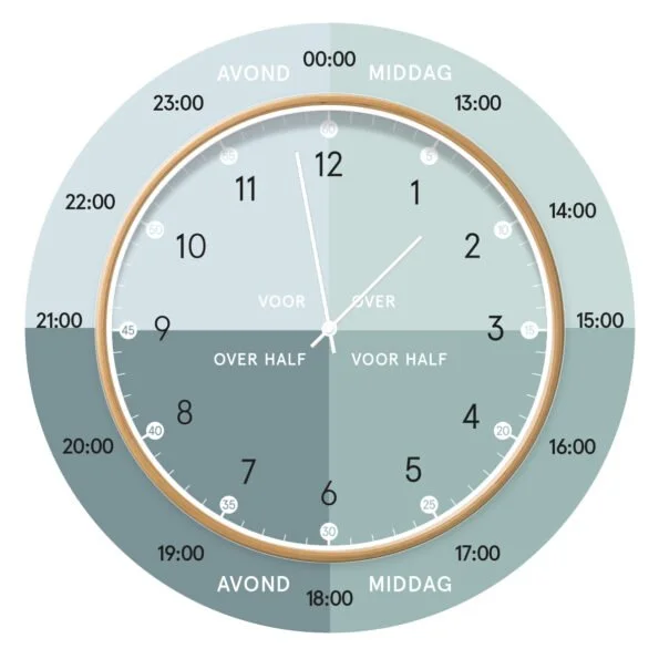 Dutch Sprinkles | Leerklok Fuzzy Blue