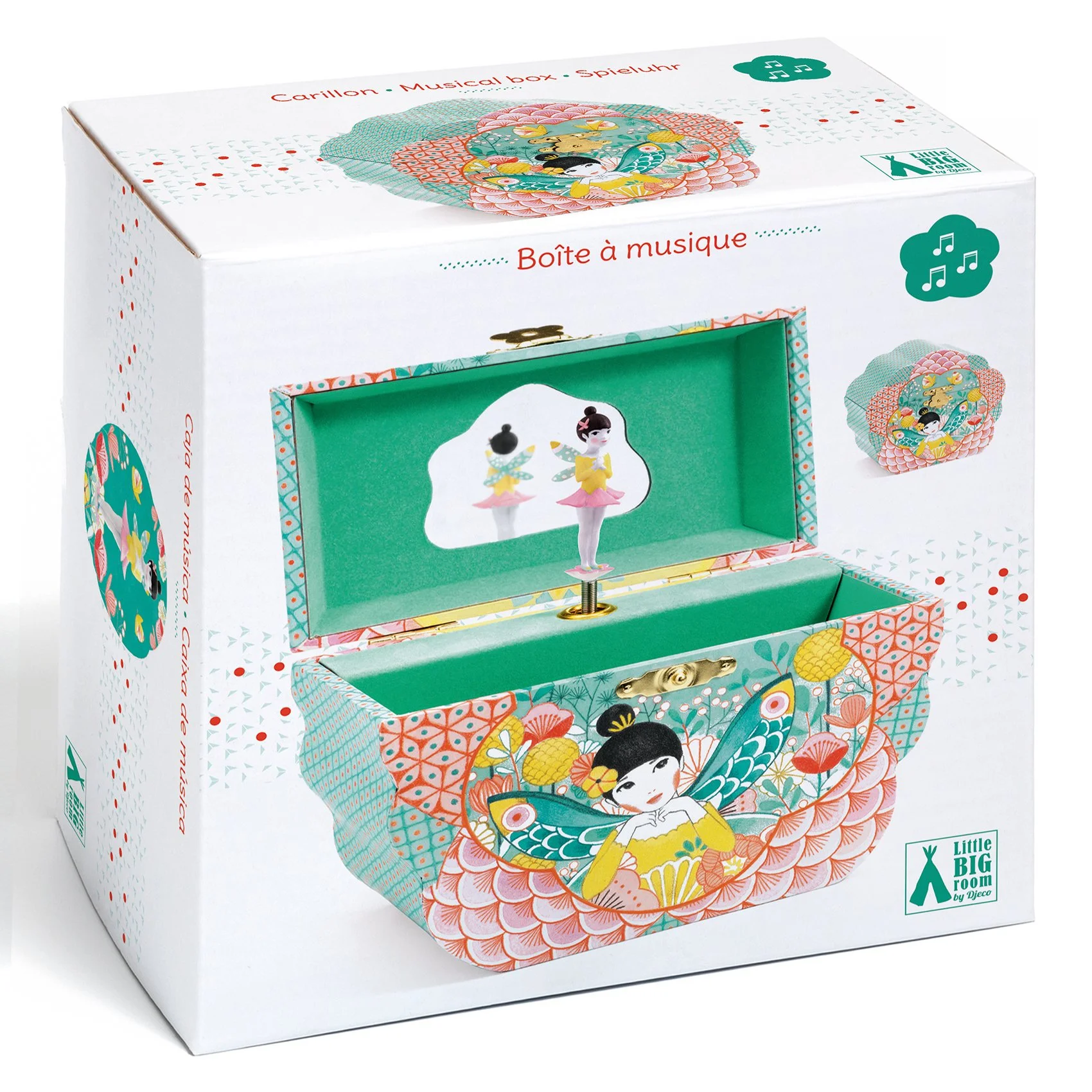 Djeco | Speeldoosje Flowery Melody - Image 3