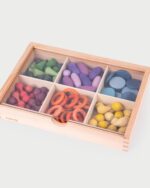 TickiT | Wooden treasurus sorting set