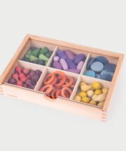 TickiT | Wooden treasurus sorting set