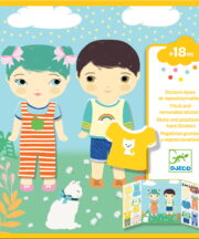 Djeco |  Herbruikbare stickers Kleding