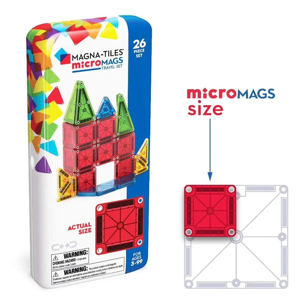 Magna-Tiles Travel set | Micromags