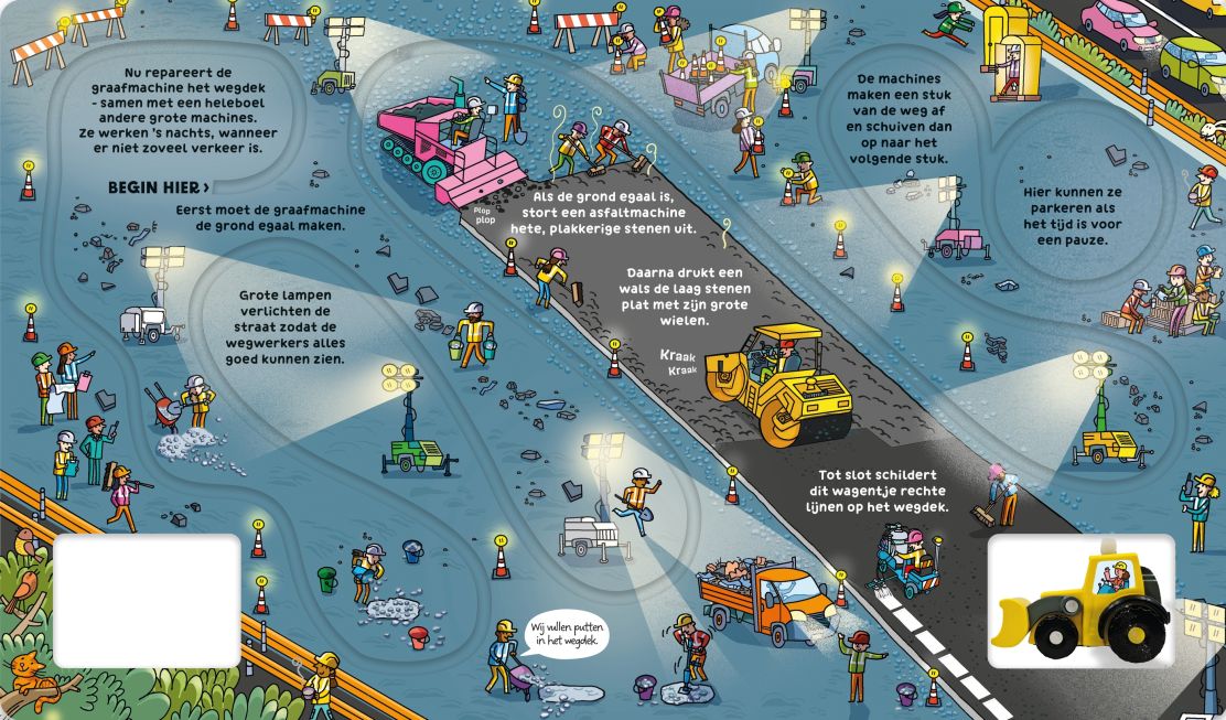 Opwindgraafmachine | Usborne - Image 2