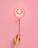 MOB Bubbly Light Pink Smiley World