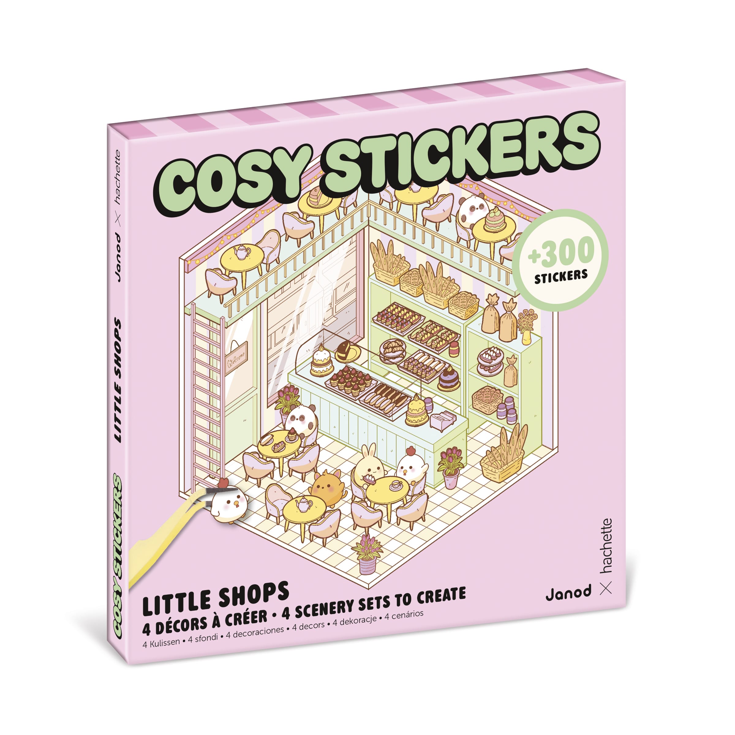 Janod Cosy Stickers Little Shops