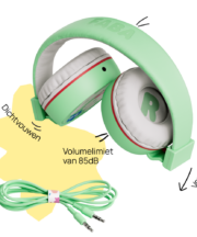 FABA+ | Kinderkoptelefoon Groen