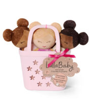 LullaBaby | 3 Badpopjes + accessoires pink (PREORDER)
